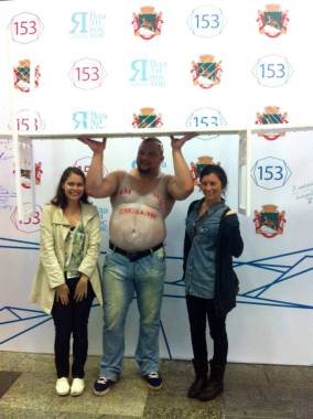 We met our first Russian strongman