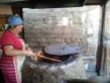 Bread baking in Azerbaijan